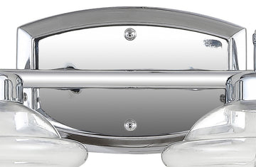 Orleans Iron/Glass schoolhouse LED Vanity Light - JONATHAN Y